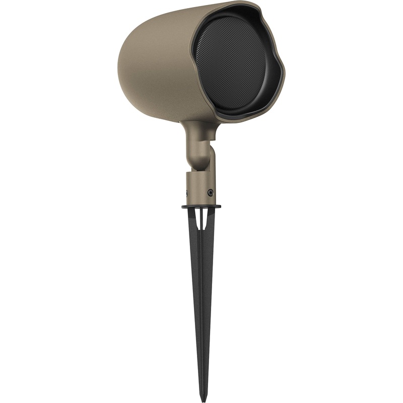 JBL GSF3-TN Ground-Stake Landscape Loudspeaker (Tan, Pair) – 3″
