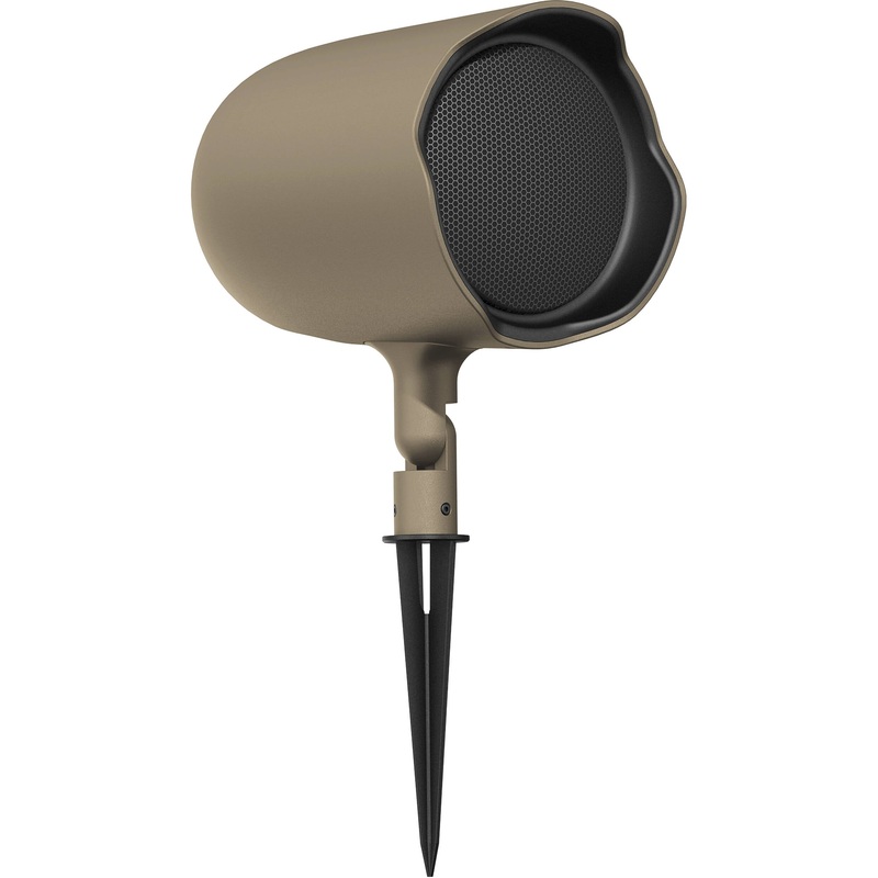 JBL GSF6-TN Ground-Stake Landscape Loudspeaker (Tan, Pair) – 6.5″