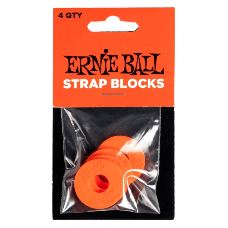 Ernie Ball 5620EB Strap Blocks (Red)