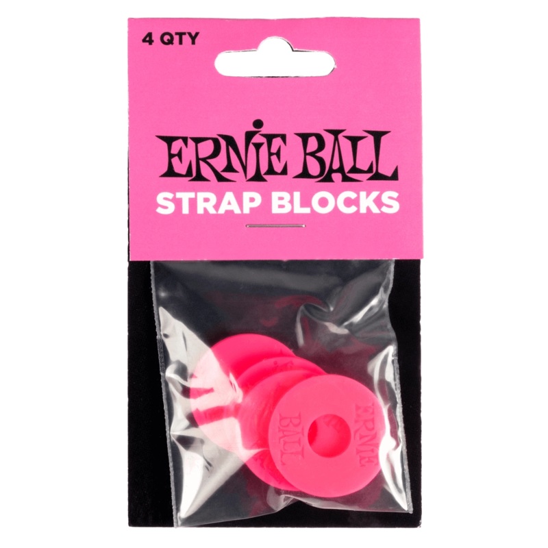 Ernie Ball 5623EB Strap Blocks (Pink)
