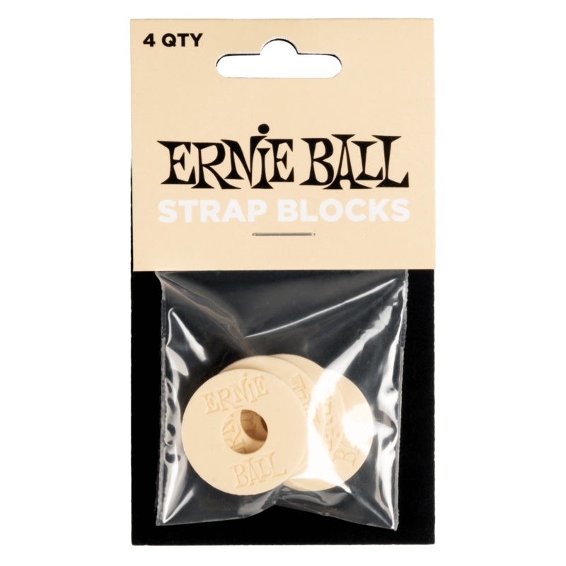 Ernie Ball 5624EB Strap Blocks (Cream)