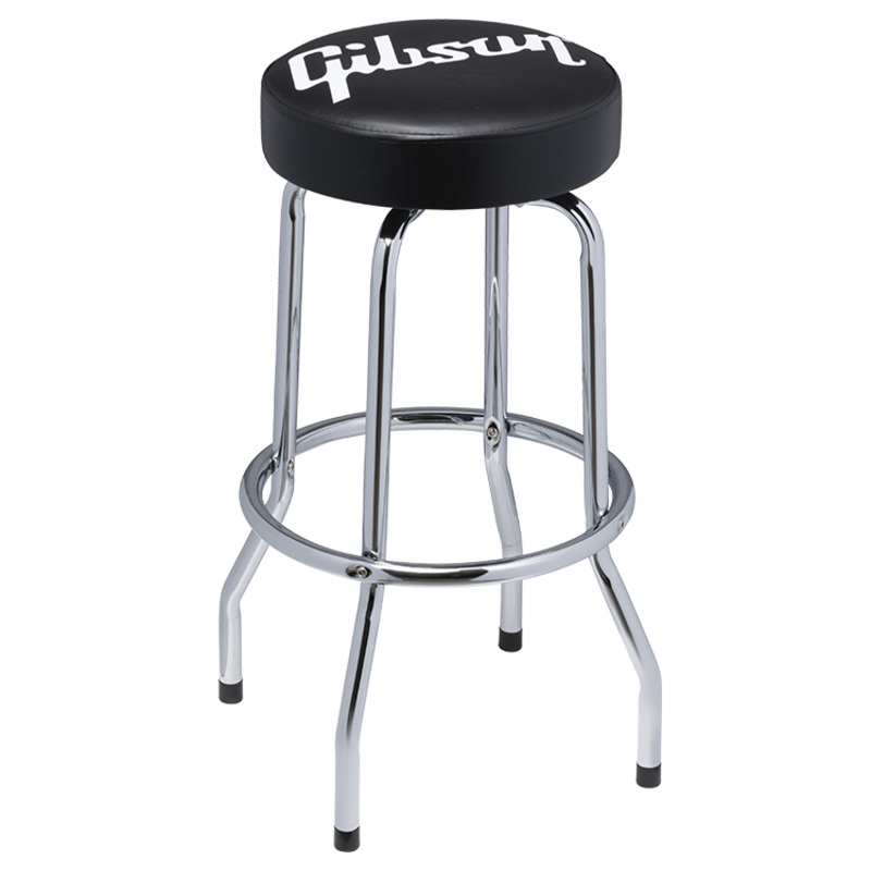 Gibson GA-STOOL5 Premium Playing Stool (Standard Logo) – Tall (30″)