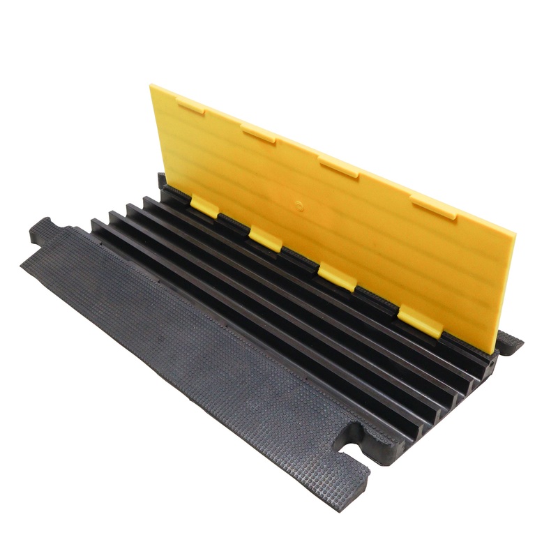 ProX XCP-5CHMK2 5-Channel Rubber Cable Protector Ramp