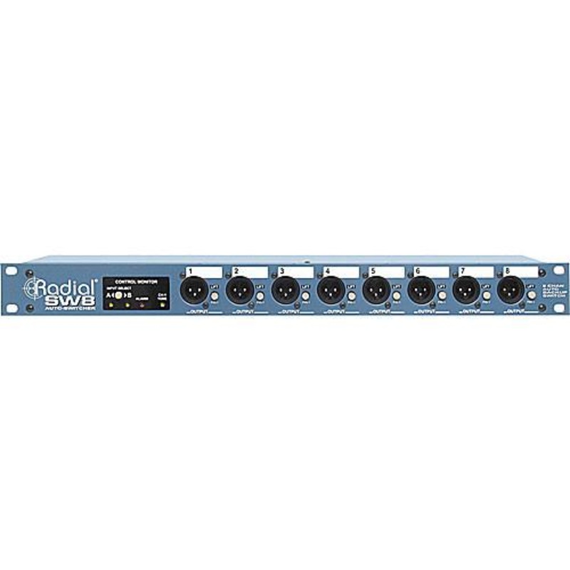Radial Engineering SW8 8-Channel Auto-Switcher (USED)