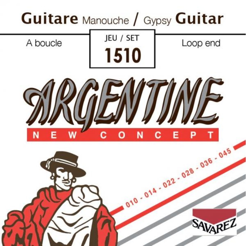Savarez 1510 Argentine Loop End Acoustic Jazz Guitar – Extra Light