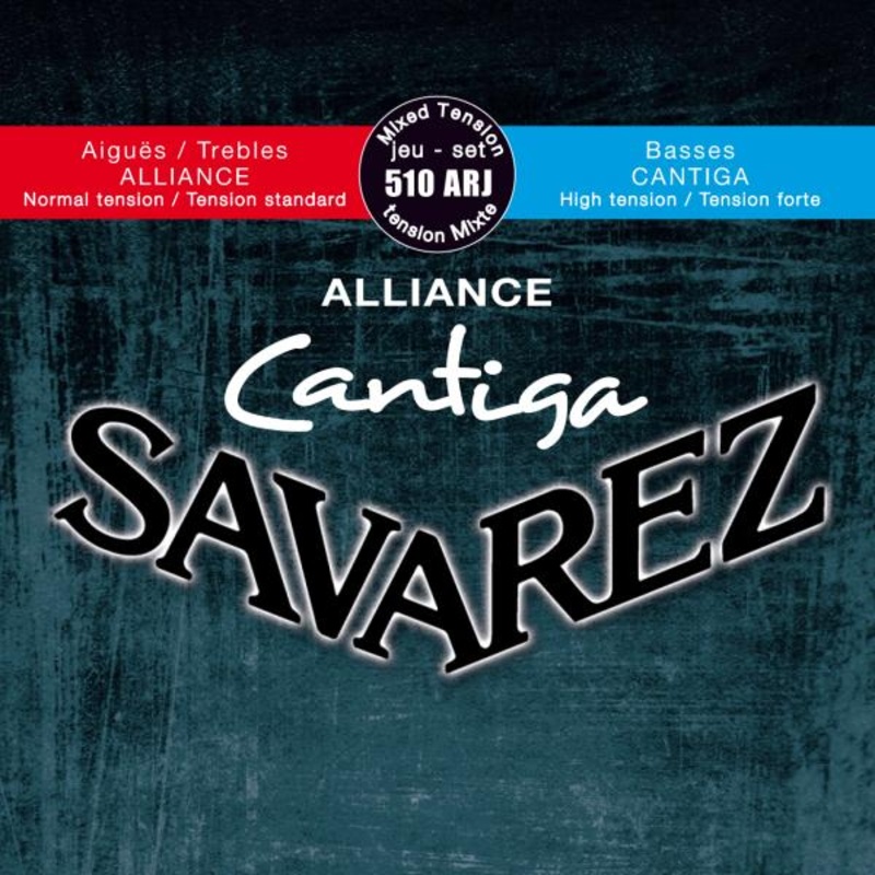 Savarez 510ARJ Alliance Cantiga Classical Guitar String Set – Mixed Tension