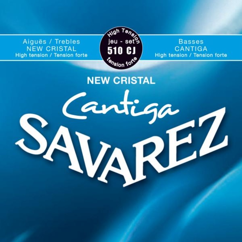 Savarez 510CJ New Cristal Cantiga Classical Guitar String Set – High Tension