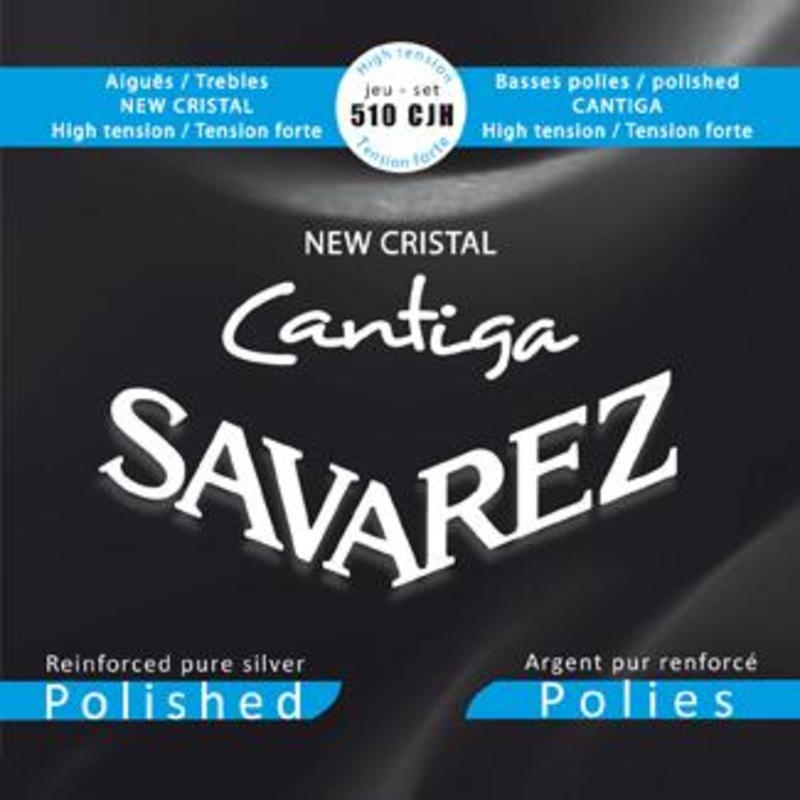 Savarez 510CJH Cantiga Polished Classical Guitar String Set – High Tension