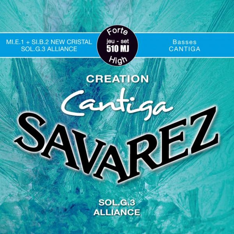 Savarez 510MJ Creation Cantiga Classical Guitar Strings Set – High Tension