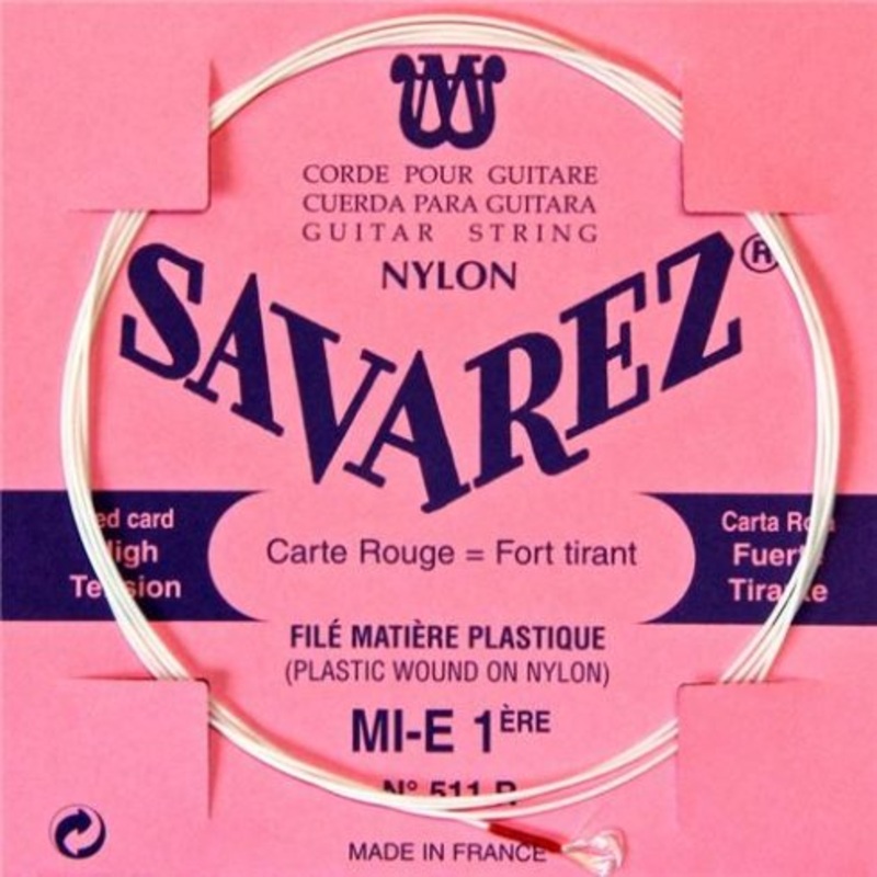 Savarez 511R Wound Nylon Classical Guitar String – High Tension