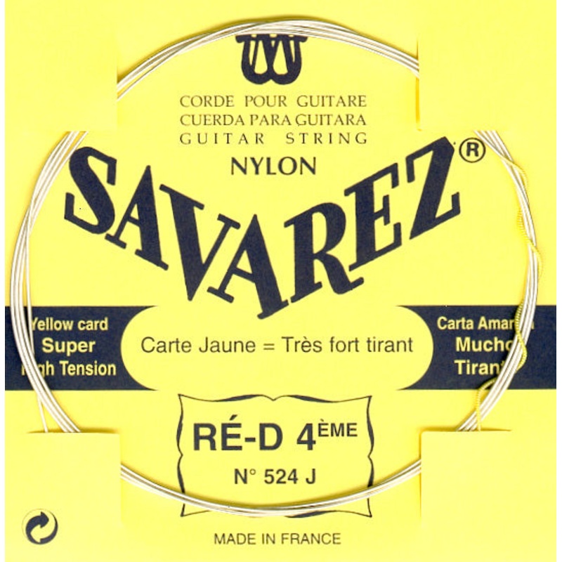 Savarez 524J Traditional Classical Guitar String – Extra High Tension