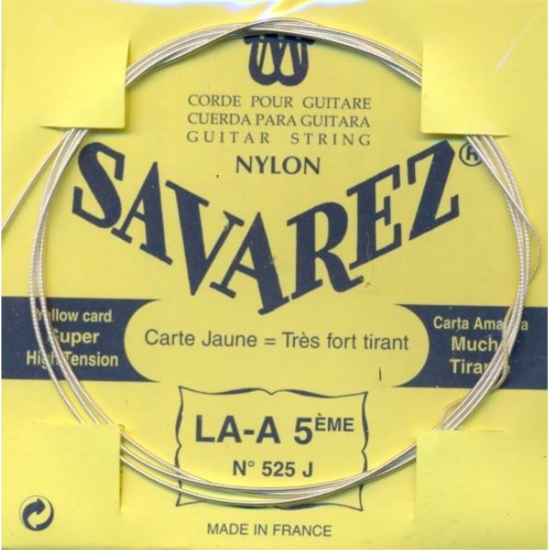 Savarez 525J Traditional Classical Guitar String – Extra High Tension (10 Strings)