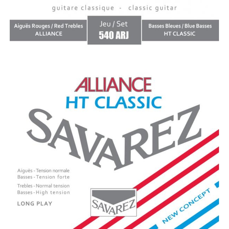 Savarez 540ARJ Alliance HT Classic Guitar Strings – Mixed Tension