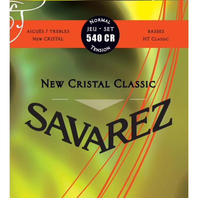 Savarez 540CR New Cristal Classic Guitar String Set – Normal Tension