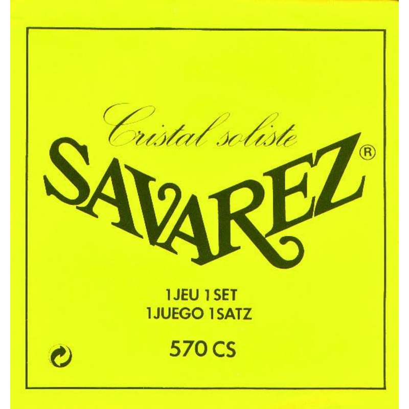 Savarez 570CS Cristal Soliste Classical Guitar Strings Set – High Tension