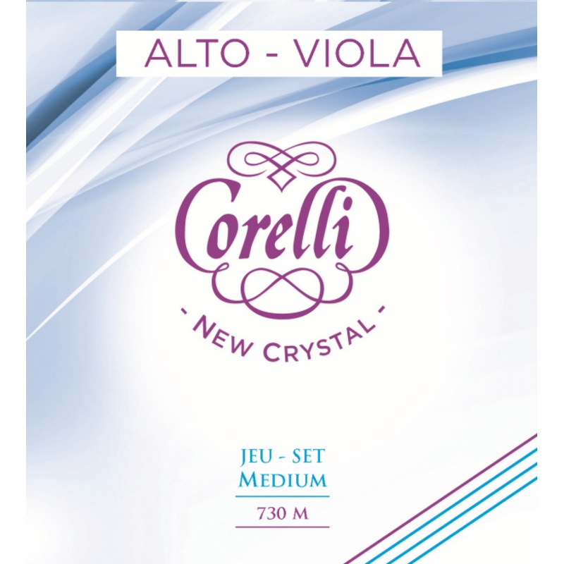 Savarez 730M Corelli New Crystal Viola Set – Medium Tension