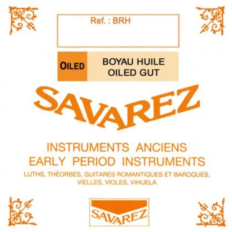 Savarez BRH132 Oiled Rectified Gut String – 1.32mm