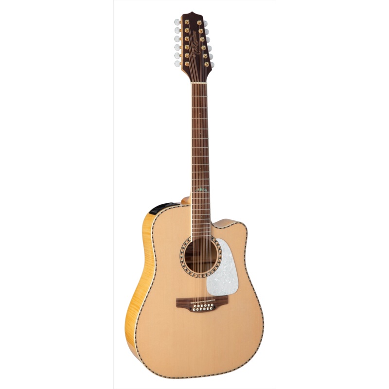 Takamine GD74CE-12U-NAT Unison 12-String Acoustic-Electric Guitar (Natural)