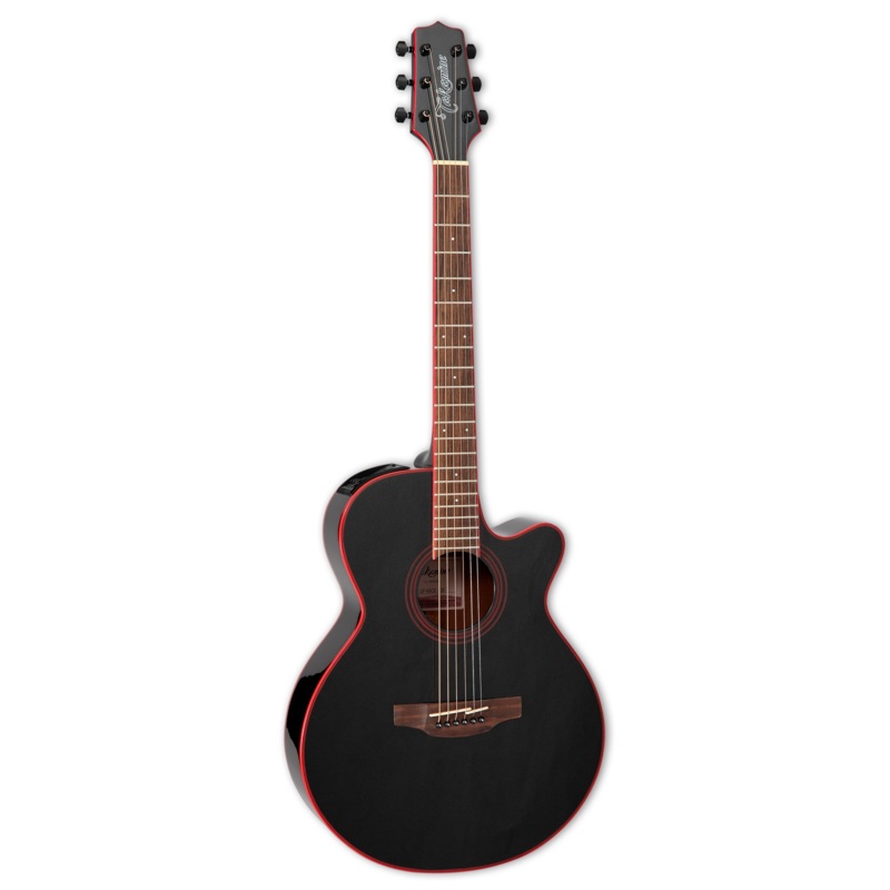 Takamine GF49CE-CB Acoustic-Electric Guitar (Cosmic Black)