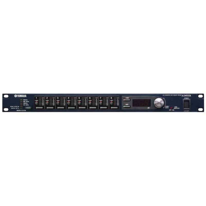 Yamaha AD8HR AD Converter With Remote Preamp (USED)