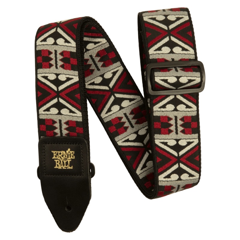 Ernie Ball 5339EB Jacquard Guitar Strap (Primal Red)