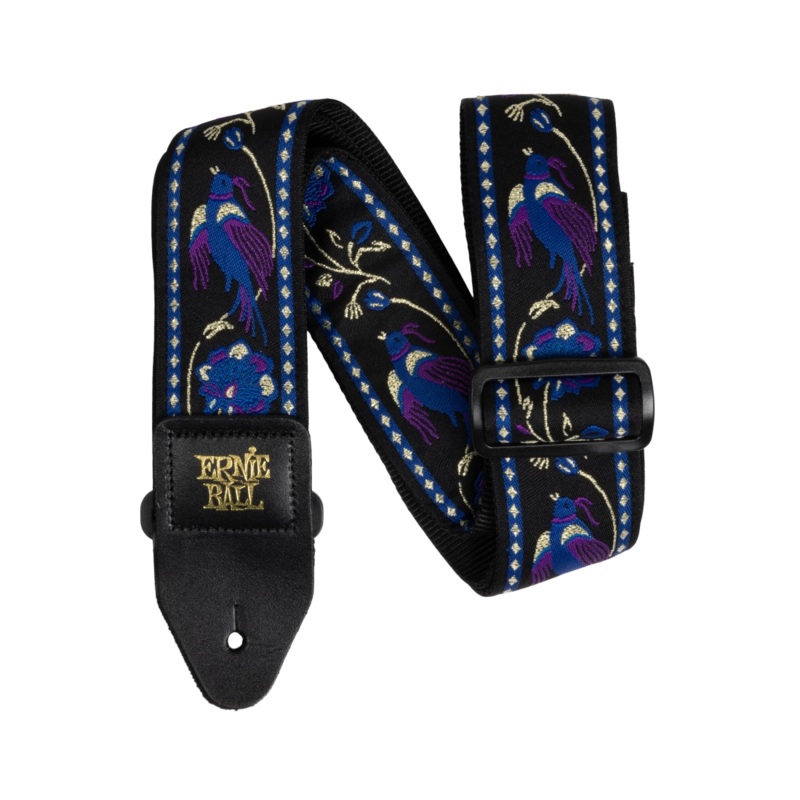 Ernie Ball 5371EB Jacquard Guitar Strap (Purple Pleasant Pheasant)