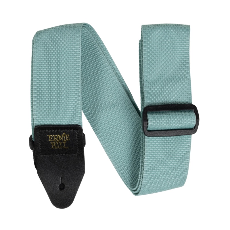 Ernie Ball 5375EB Polypro Guitar Strap (Tidal Green) – 2″