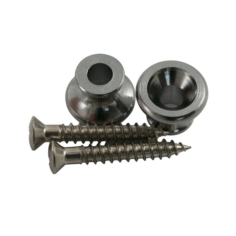 Kluson KGSBC Replacement Gibson Strap Buttons (Chrome) – Set Of 2