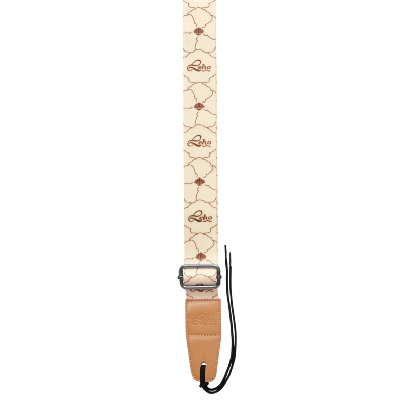 Leho LH-STR-ABLB Colourful Ukulele Strap (Artist Blossoms Beige)