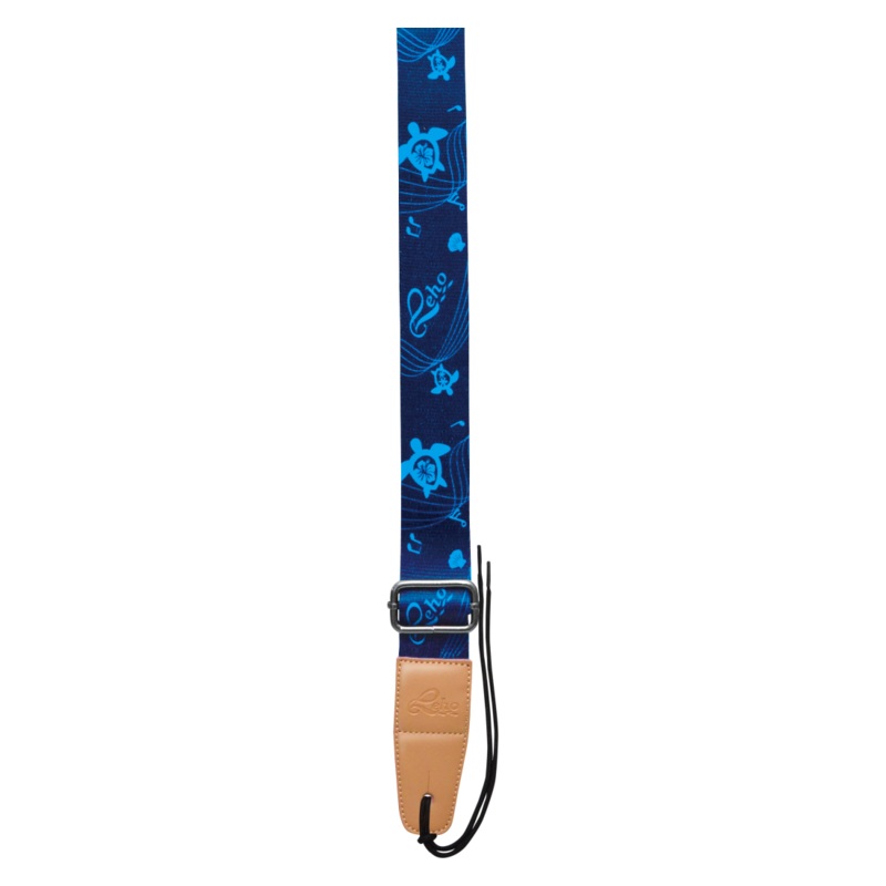 Leho LH-STR-ABTR Colourful Ukulele Strap (Artist Blue Turtle Run)
