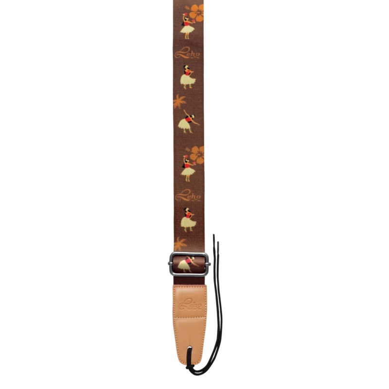 Leho LH-STR-ADHG Colourful Ukulele Strap (Art Dancing Hula Girls)