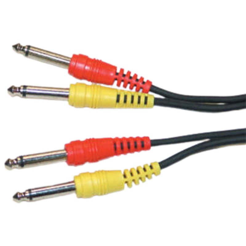 Link Audio A206PP Dual 1/4 to Dyal 1/4 Cable – 6 Feet