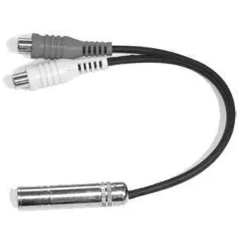 Link Audio AA36Y 1/4″ Female to 2x RCA Female Y-Cable