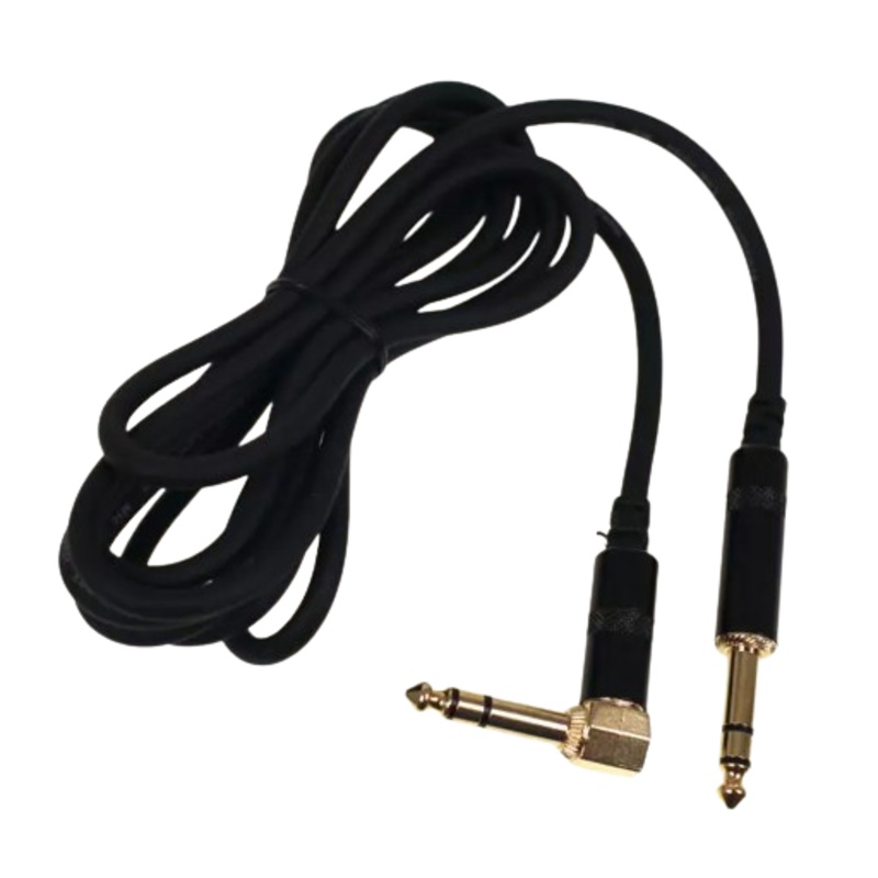Link Audio LP108SSA 1/4-TRS to 1/4 TRS Angled – 8′