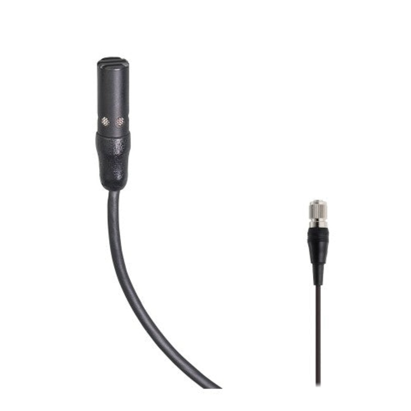 Audio-Technica AT898CH Subminiature Cardioid Condenser Lavalier Microphone (Black)
