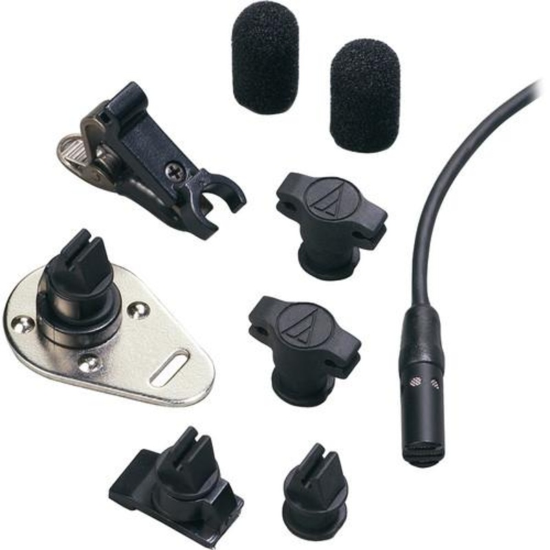 Audio-Technica AT898CW Cardioid Condenser Lavalier Microphone