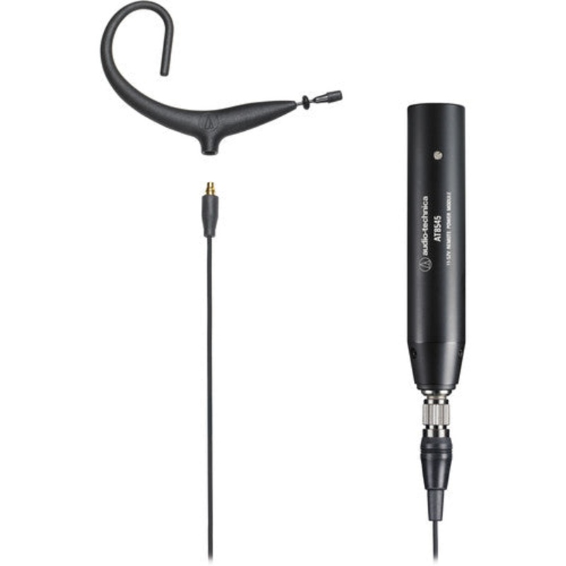 Audio-Technica BP893x MicroEarset Omnidirectional Condenser Headworn Microphone – Black