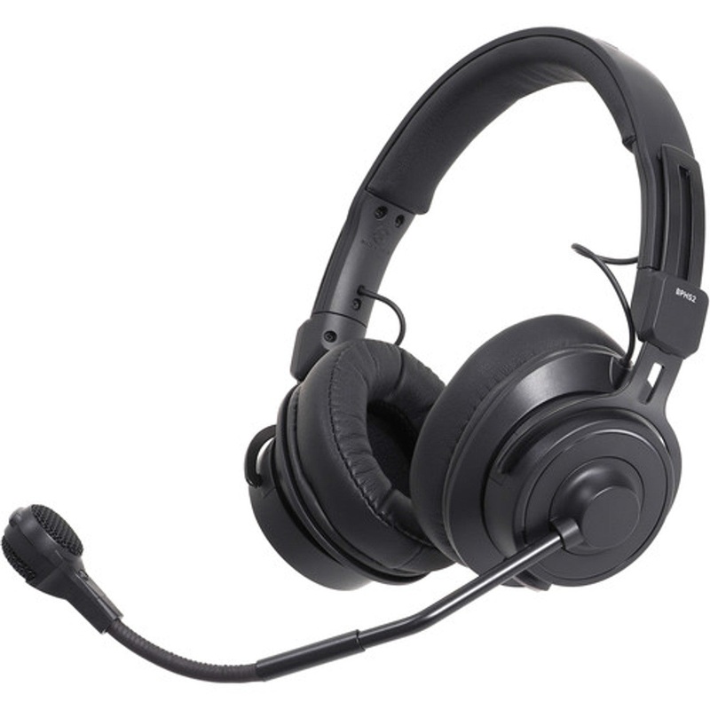 Audio-Technica BPHS2A Broadcast Stereo Headset with Hypercardioid Dynamic Boom Microphone