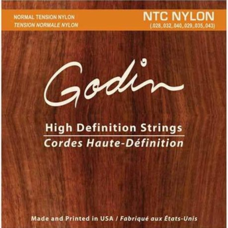 Godin Guitars NTC Nylon Classical Guitar HD Strings