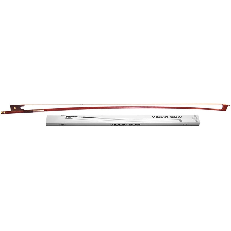 Stagg BOVN 1/4 scale wooden violin bow w/ horsehair