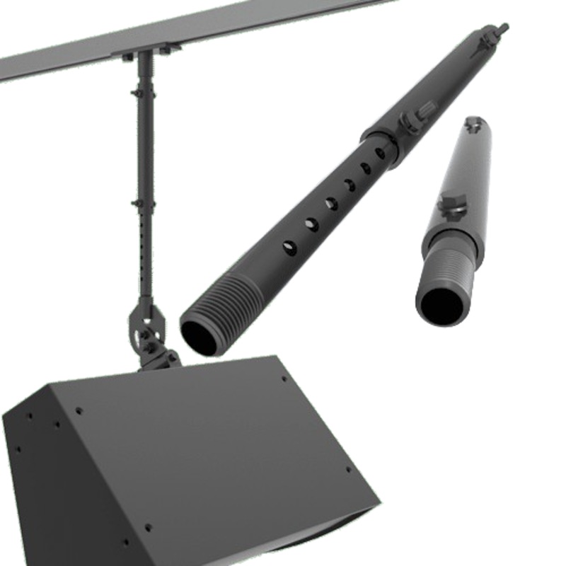 Adaptive Technologies Group PIPE-150-1015 Telescopic Pipe Kit with Safety Cable – 10″ to 15″