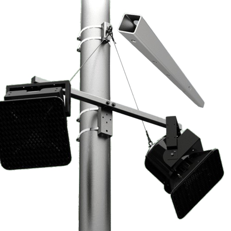 Adaptive Technologies Group PM-DA-48 Pole Mount Dual Adapter – 48″