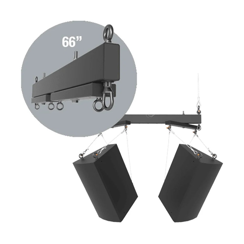 Adaptive Technologies Group SAS-2WA-66 Two Way Speaker Cluster Rigging System – 66″