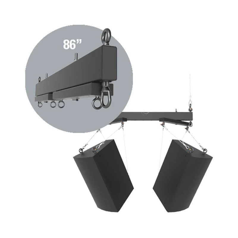 Adaptive Technologies Group SAS-2WA-86 Two Way Speaker Cluster Rigging System – 86″