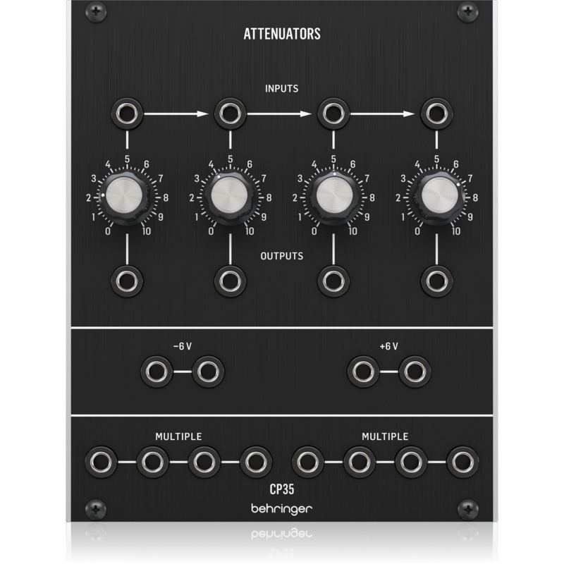 Behringer CP35 ATTENUATORS – Analog Attenuator and Multiples Eurorack Module (DEMO)