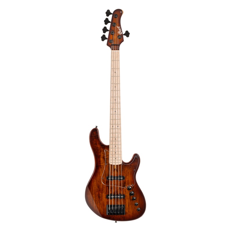 Cort GB-FUSION-5-ABB 5 String Electric Bass (Antique Brown Burst)