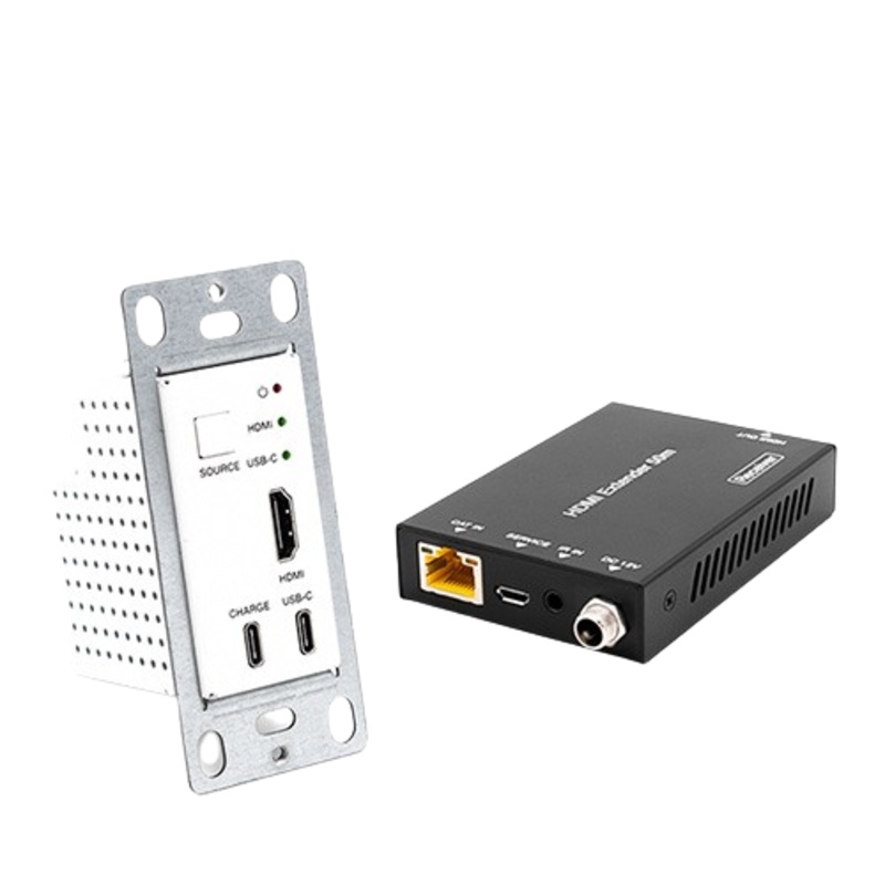 Covid EHC-230-W HDMI Receiver System with Transmitter Wall Plate