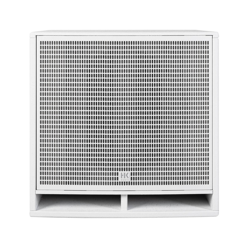 HK Audio FINEO FO S112 1200 watt Install Sub Reflex 8 ohm (White) – 12″