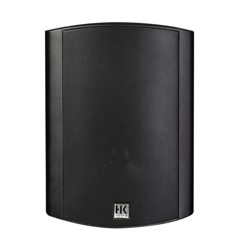 HK Audio IL 60-TB Compact Speaker Install 100V 5 Taps 8 ohm (Black) – 6.5″