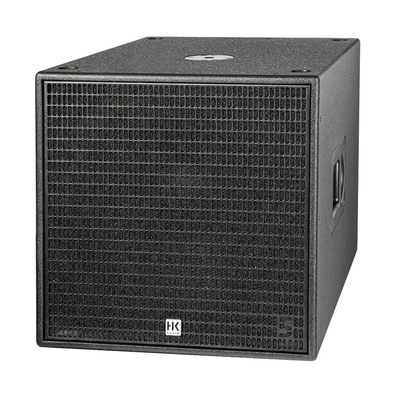 HK Audio LINEAR 5 MK II 118 SUB A 2000 Watt Active Sub DSP Out 4 EQ Presets Network – 18″